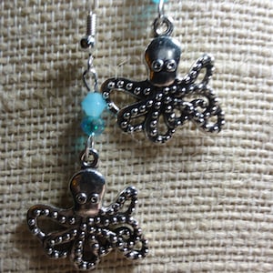 Octopus Earrings