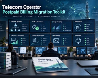 Toolkit per la migrazione della fatturazione postpagata degli operatori di telecomunicazioni / Passaggio alla fatturazione / Riconciliazione / Avvio e assistenza postpagata