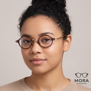 Małe okrągłe okulary, ultralekkie tytanowe oprawki dla małych twarzy, vintage'owe, z octanu, okulary korekcyjne