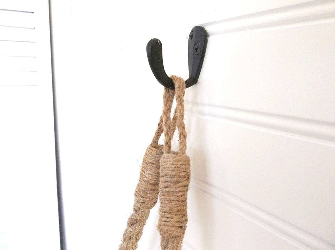 Rope Toilet Paper Holder Rustic Jute Toilet Roll Wall Hanger & Etsy