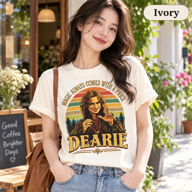 Magic Short Quotes Rumplestiltskin Magic Always Comes With A Price Dearie Vintage T-shirt ...