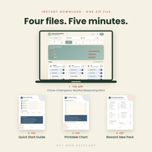 Chore Chart App for Kids, Digital Star and Reward Tracker for Siblings, Screen Time Chart, Allowance Tracker, PC - Mac, No Subscription image 7
