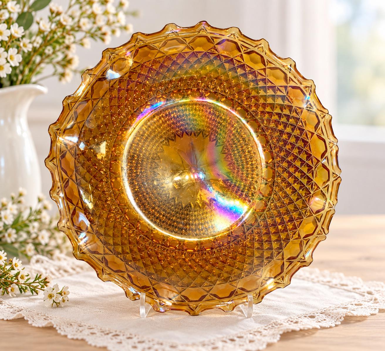 Indiana Carnival Glass - Etsy
