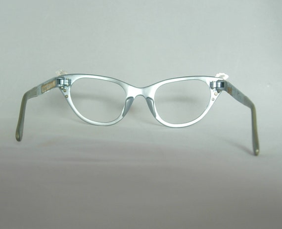 Tura Cat Eye NOS Vintage Eyeglass Frames Matte Fi… - image 10