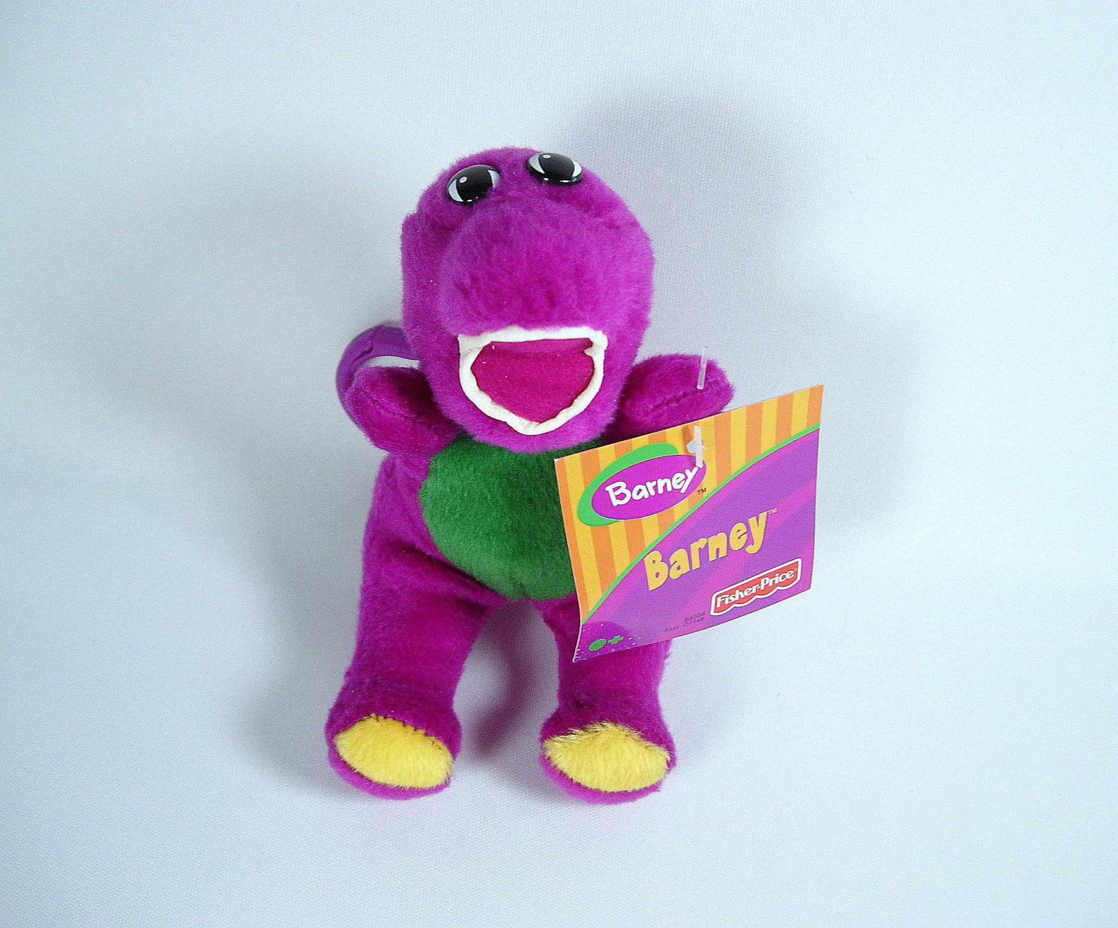 Barney The Purple Dinosaur PBS Kids Show Plush Vintage