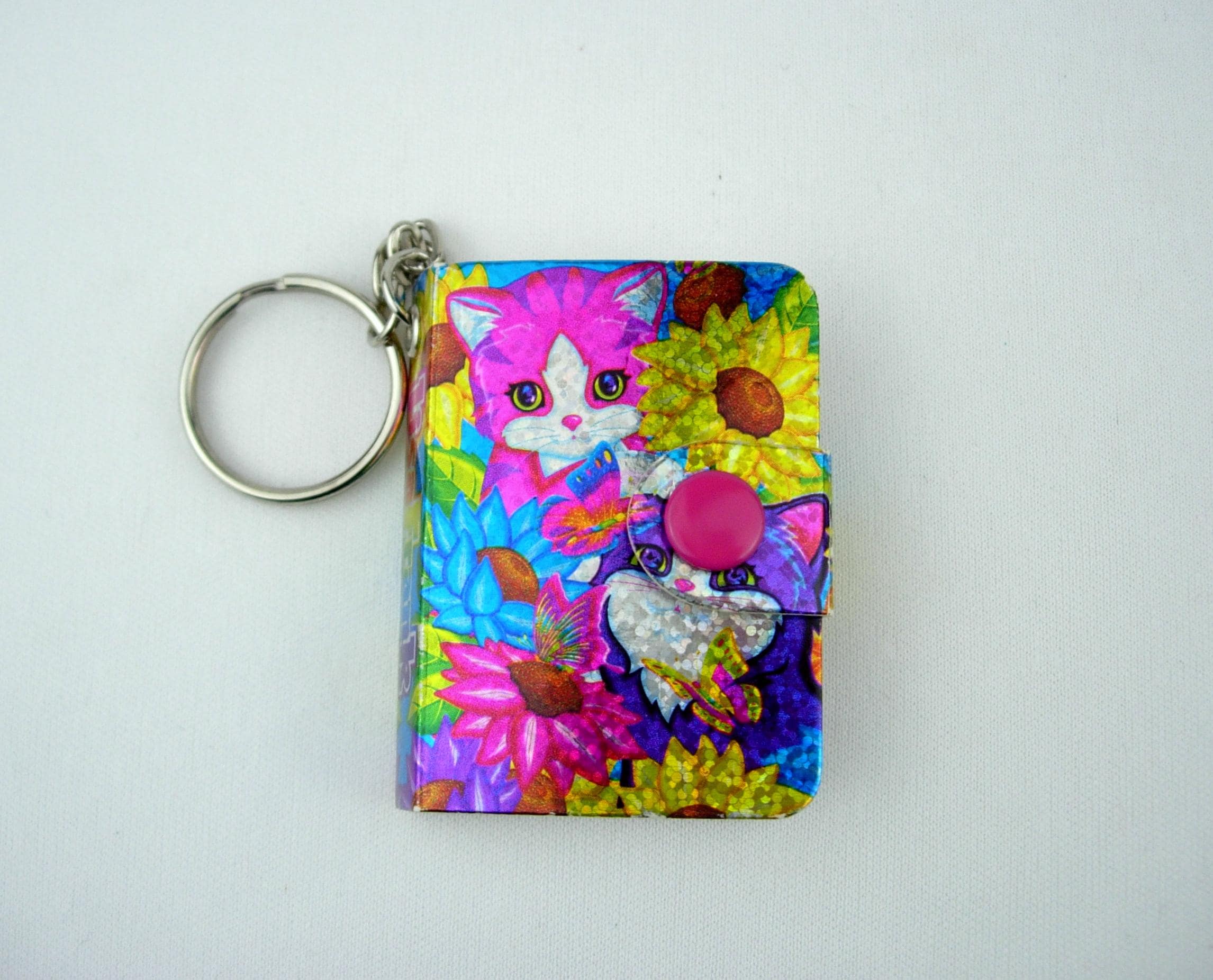 Lisa Frank 鍵付き　シークレット　ノート A お値下げ中　レア Lisa Frank Kitten Vintage Notepad Notrebook Keychain Nostalgic - Etsy