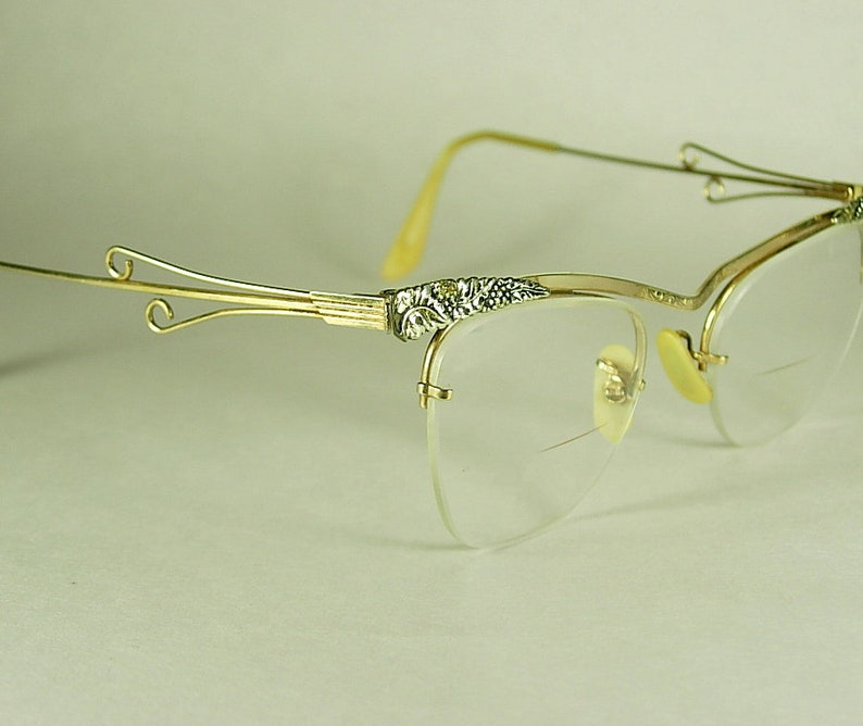 Bausch & Lomb Vintage 1/10 12K GF Semi-rimless Eyeglass Frames - Etsy