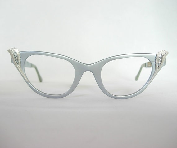 Tura Cat Eye NOS Vintage Eyeglass Frames Matte Fi… - image 2