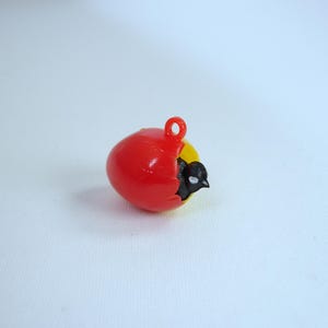 Chick in Egg Vintage Plastic Mechanical Gumball Cracker Jack Charm New Old Stock