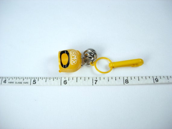 Plastic Bell Charm True Vintage BMC Motorcycle Bi… - image 3