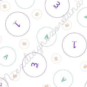 Procreate Pattern Template | Seamless Pattern Grid | 2048x2048 px Canvas | Digital Download | Surface Pattern Design