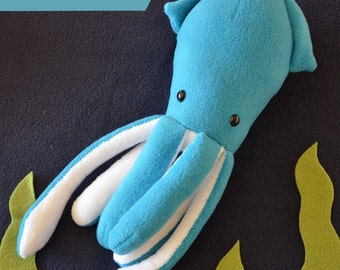 Squid Plush Pattern
