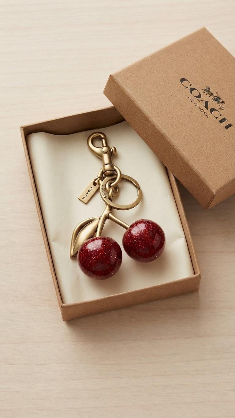 Vintage Coach Key Chain - Etsy