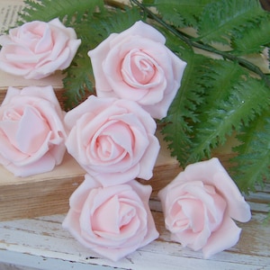 Pink Paper Flowers, Paper Flowers, Shabby Chic Flowers, Pink, Springtime Flowers, Flowers, Scrapbook Flowers, Pink Craft Flowers,