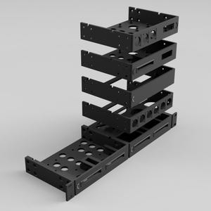 RackCore Module Design Pack | Modular 19" Rack Storage System | STL  Files | Raspberry Pi, D-Series, SSD and more | Digital Download