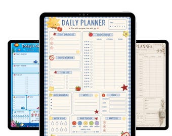 Ensemble de planificateur quotidien personnalisé – 20 pages de planificateur entièrement personnalisées