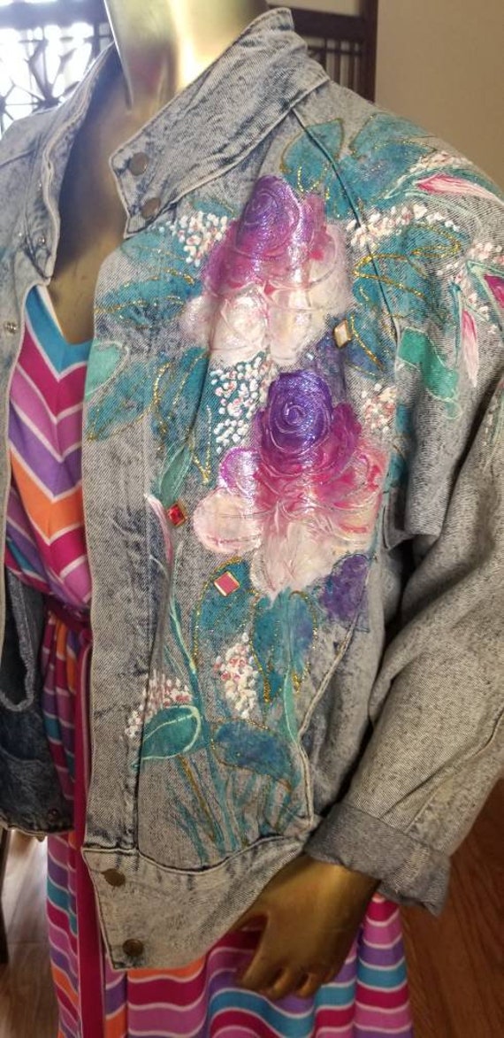 80s Like a Fairytale Stonewash Denim Jacket