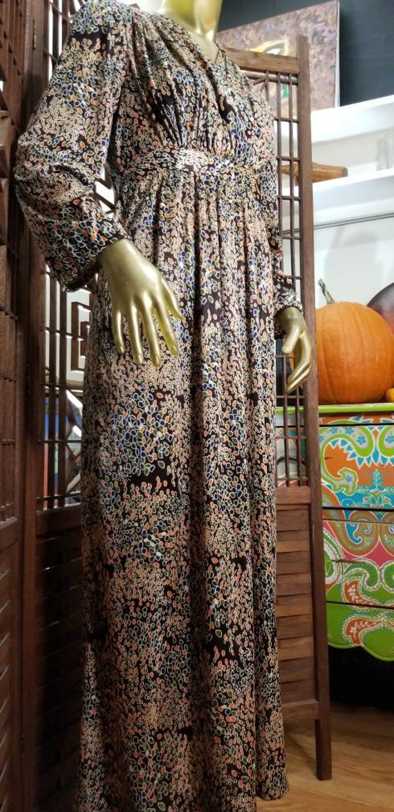 Fall Explosion Hippie Maxi Dress