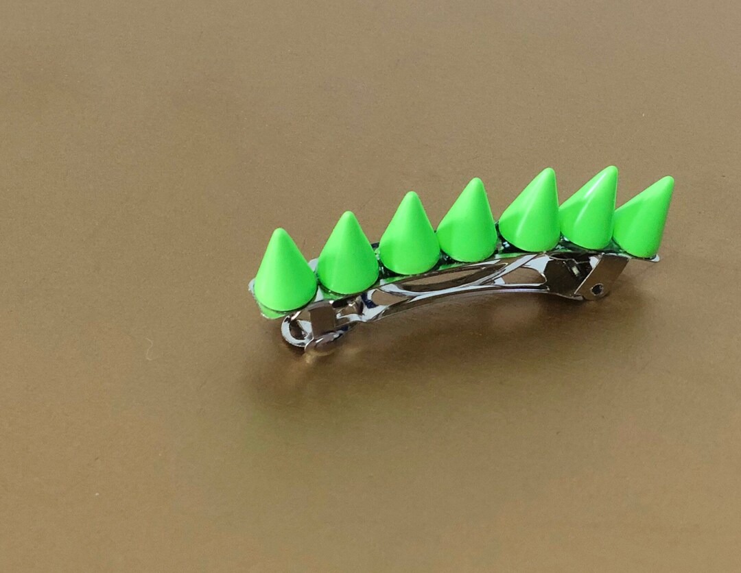 Mini Spiked Ghost With the Most Barrette Set by Puffycheeks / Spiked ...
