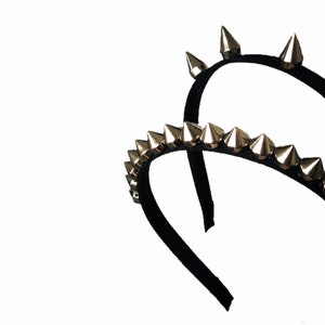 Spikes Stirnband, Spikes Accessoires von PuffyCheeks Bild 3