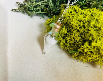 Collar con hechizo de buena suerte: joyería de brujería mágica