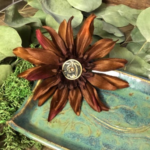 Hawaiian inspired Flower Hair Clip by PuffyCheeks