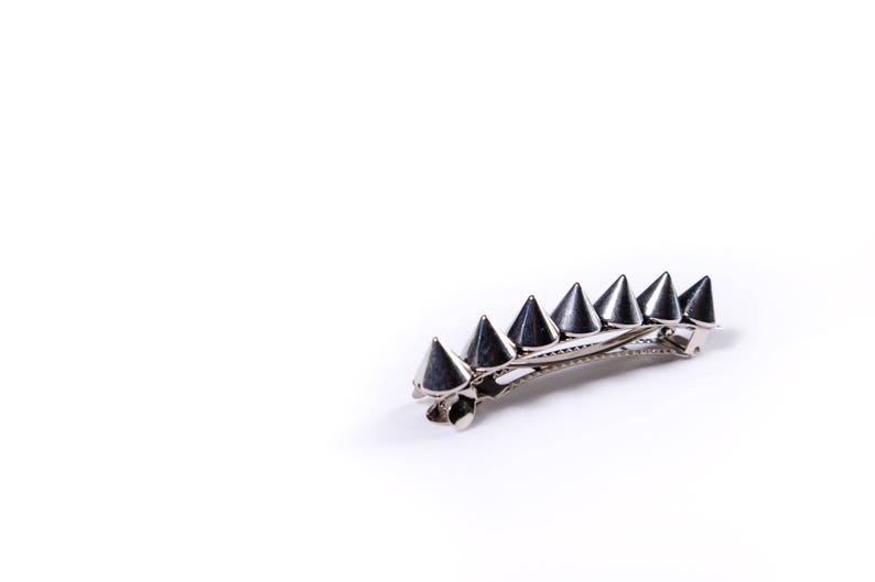 Spiked Barrette choice of gold, silver or gun metal by PuffyCheeks image 3