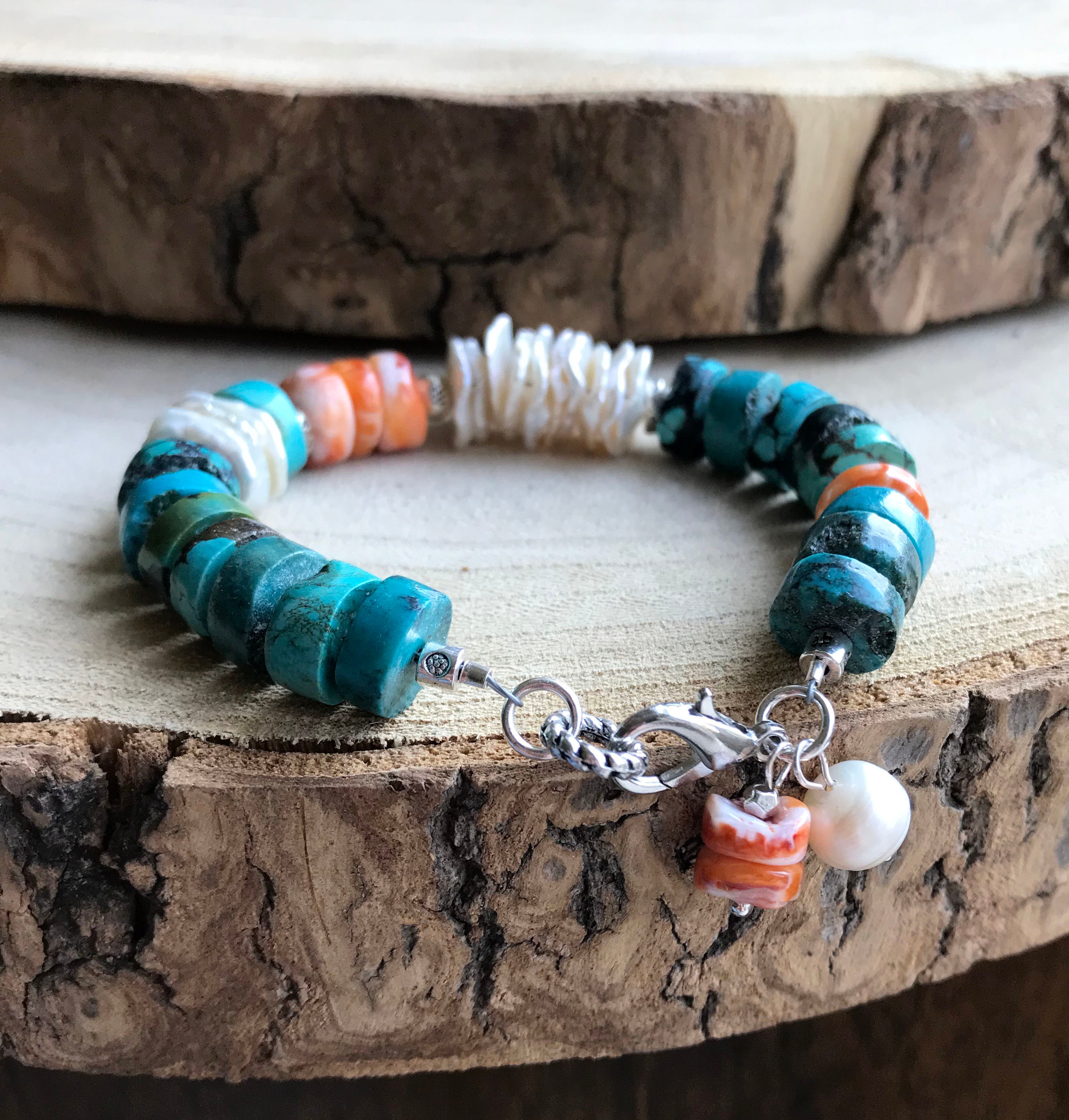 SILVER TAG ■ Aqua Turquoise Pearl Bracelet ブレスレット il_fullxfull.3351861557_lfn0.jpg