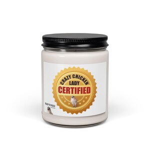 Crazy Chicken Lady-certifierat ljus | Soja 275 ml