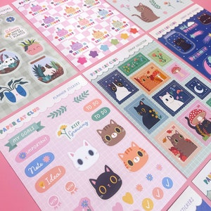 Planner Stickers - Cute and Kawaii Journal and Planner Sticker Sheet - Etsy