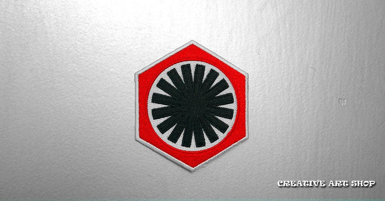 Star Wars TFA First Order sew/iron on Patch image 1