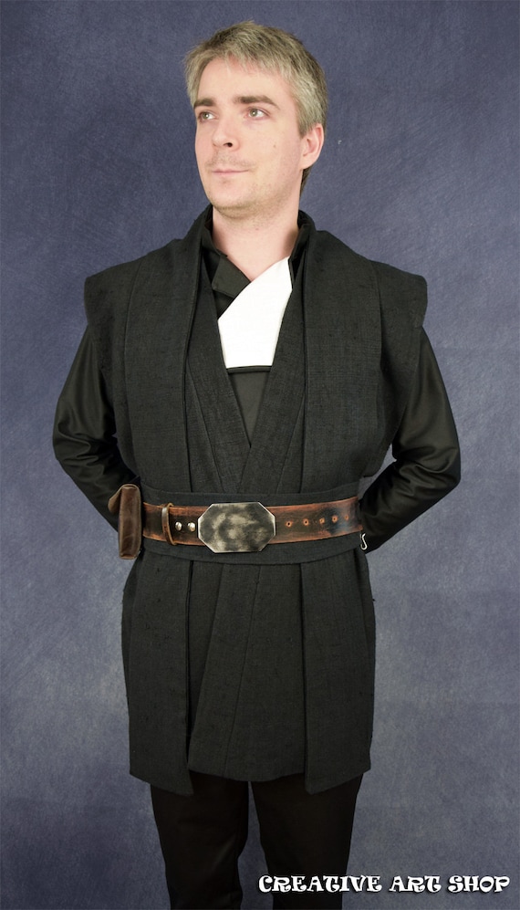 STAR WARS Luke Skywalker ROTJ Black Tunic Tabards & Sash - Etsy