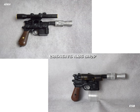 10 bleu han solo Blasters Arme très proche de Star Wars pour Vintage Machine Pistols