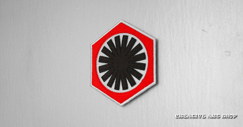 Star Wars TFA First Order sew/iron on Patch image 2