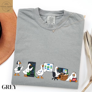 Funny IT Goose Shirt, Software Developer Gift, Programmer Tee, Tech Support Sweatshirt or Hoodie, Sysadmin Gift, Computer Nerd Appare