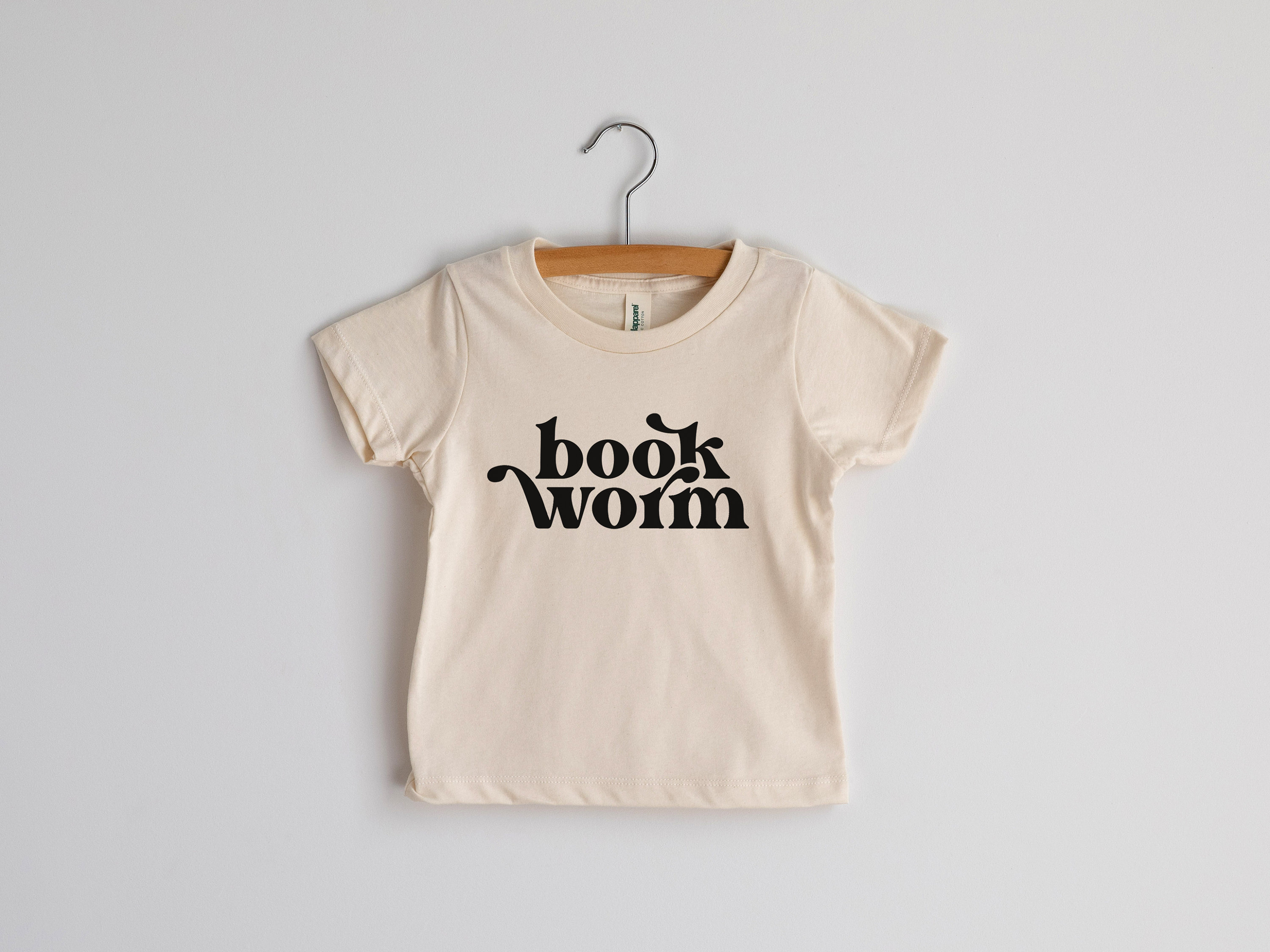 Bookworm Organic Baby and Kids T-shirt 