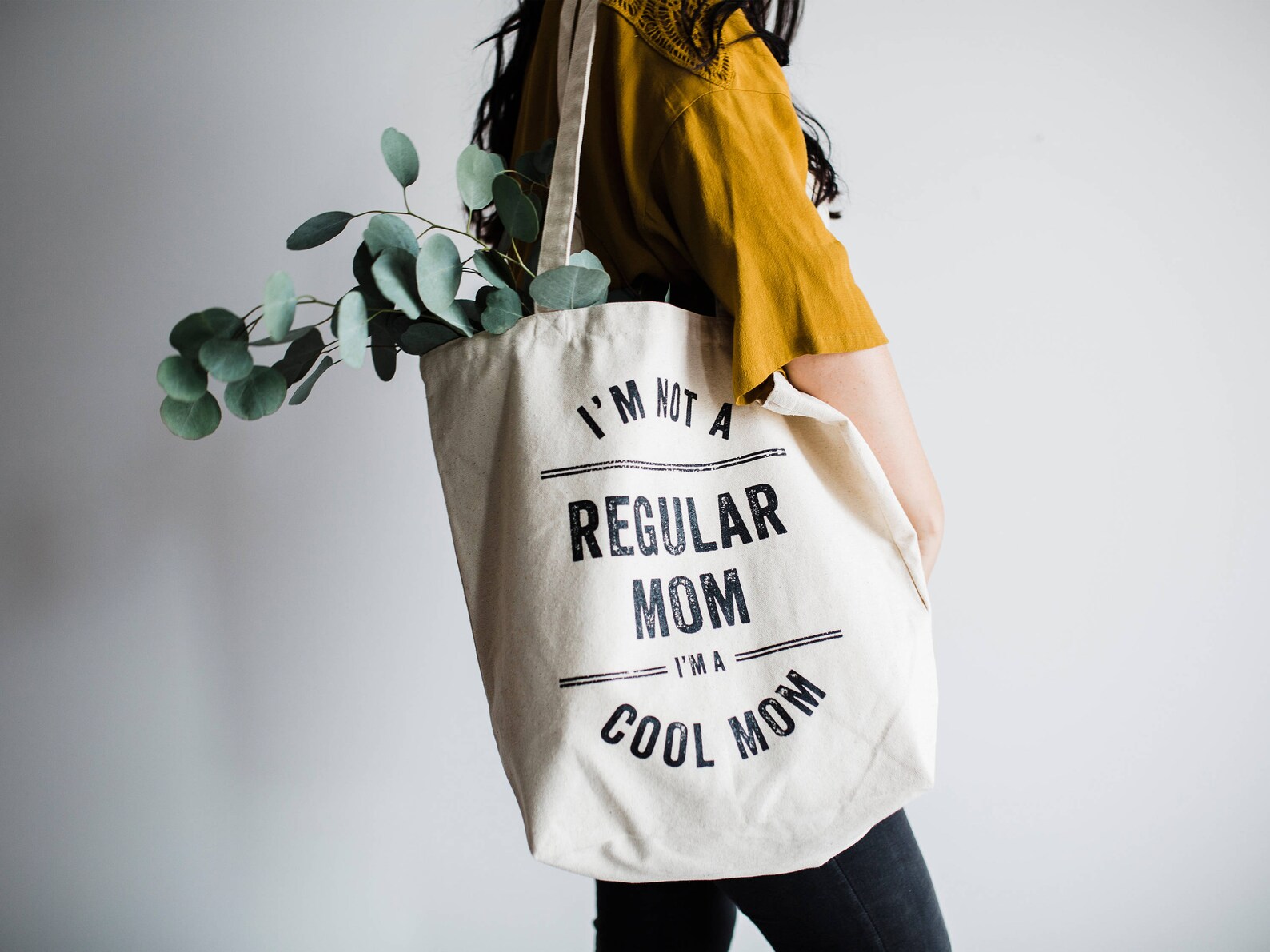 I m not a regular mom i m a cool mom tote bag funny etsy