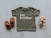 Big Brother Olive Green Baby & Kids T-Shirt • Unique Trendy Graphic Tee for Brothers • Super Soft Matching Brother Tri-Blend Tees 