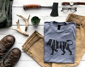 Alpha Male T-shirt • Unique Gift for Fathers • Hand-lettered Typographic Lion Design for Dads • Father's Day Gift Shirt • FREE SHIPPING