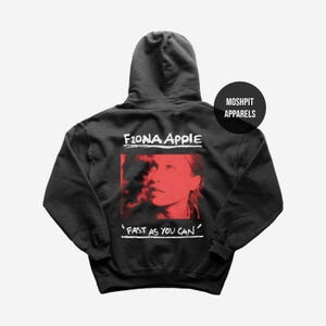 Fiona Apple Hoodie - When The Pawn Album - Rock Music Clothing - Fan Merch