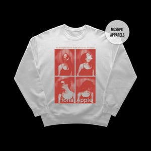 Fiona Apple Sweatshirt - Fetch The Bolt Cutters Album - Rock Music Clothing - Fan Merch