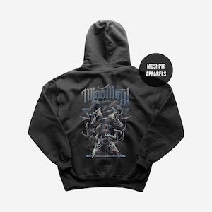 Miss May I Hoodie - Shadows Inside Album - Metal Music Clothing - Fan Merch