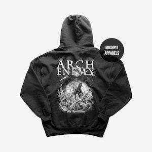 Sudadera con capucha de Arch Enemy - Álbum My Apocalypse - Ropa de música metal - Merchandising para fans