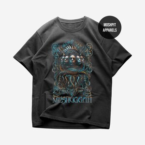 Meshuggah T-Shirt - Obzen Album - Metal Music Tee - Fan Merch