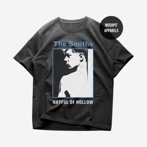 Camiseta de The Smiths - Álbum Hatful of Hollow - Camiseta de música rock - Merchandising para fans