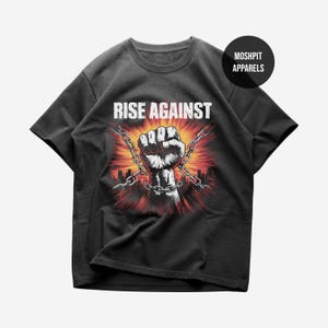 Rise Against T-Shirt - Appeal To Reason Album - Rock Music Tee - Fan Merch