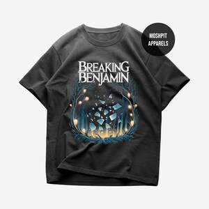 Breaking Benjamin T-Shirt - Phobia Album - Rock Music Tee - Fan Merch