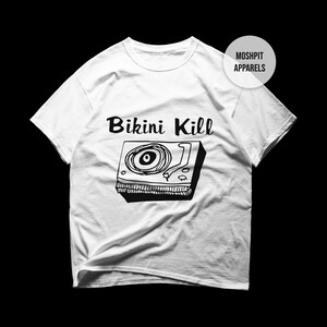 Bikini Kill T-Shirt - The Singles Album - Punk Music Tee - Fan Merch