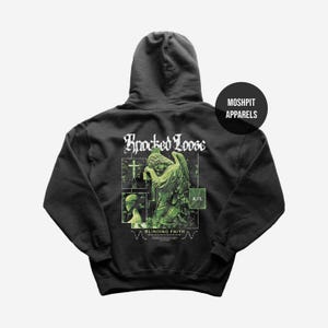 Knocked Loose Hoodie – Album „A Different Shade of Blue“ – Metal-Musik-Kleidung – Fanartikel