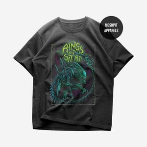 Rings Of Saturn T-Shirt - Senseless Massacre Album - Metal Music Tee - Fan Merch